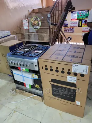 3+1 Electric Von 60*60 Silver Stainless Cookers