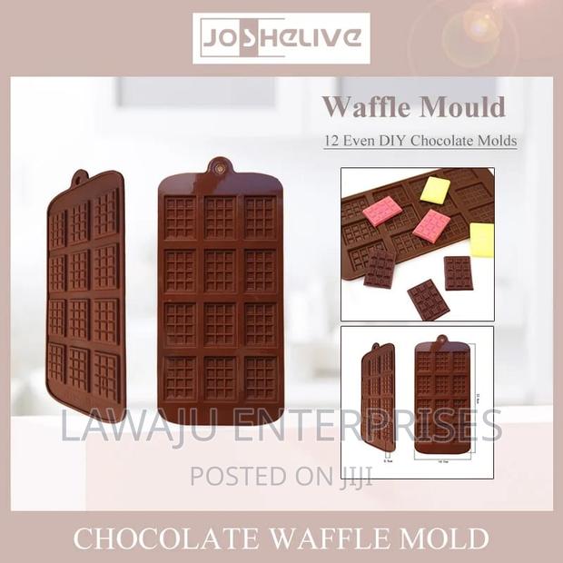 Waffle Chocolate Mold - main view