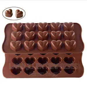 15 Slots Love Chocolate Mold