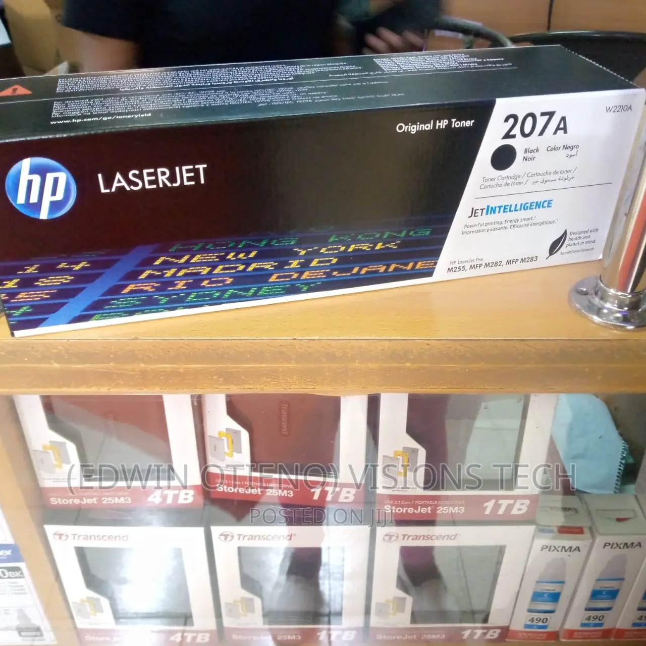 Original HP207A Black(W2210A)