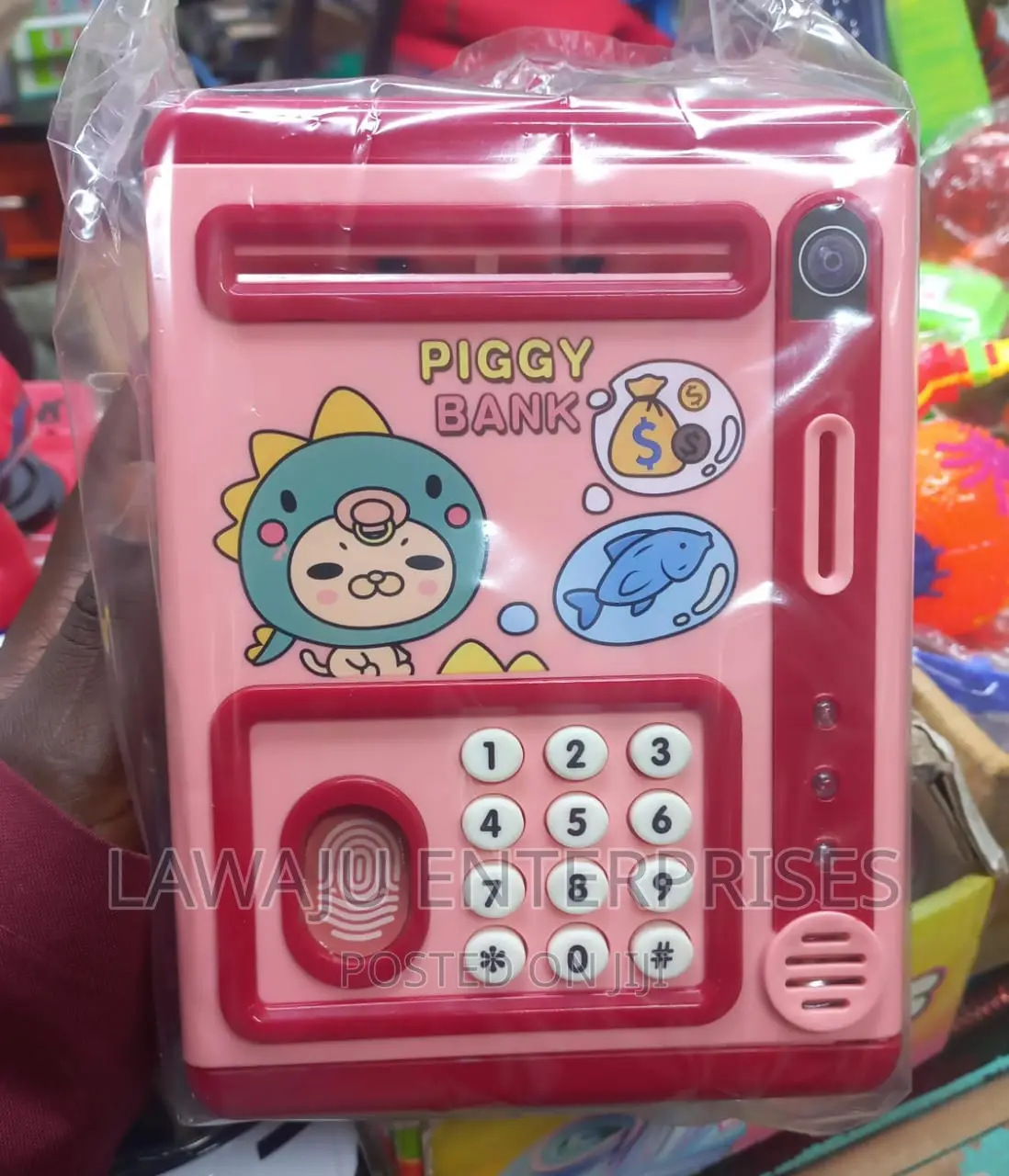 Battery Powered Piggy Bank