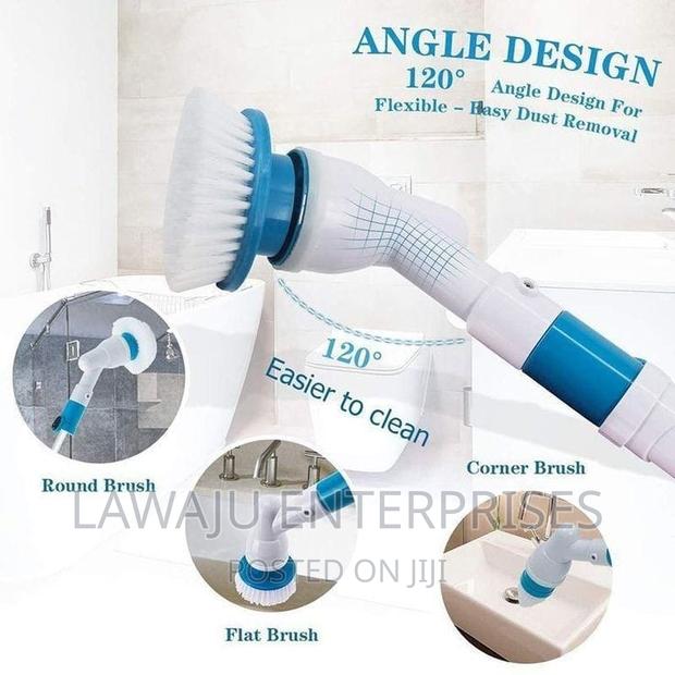 Rechargeable Spin Scrubber Brush