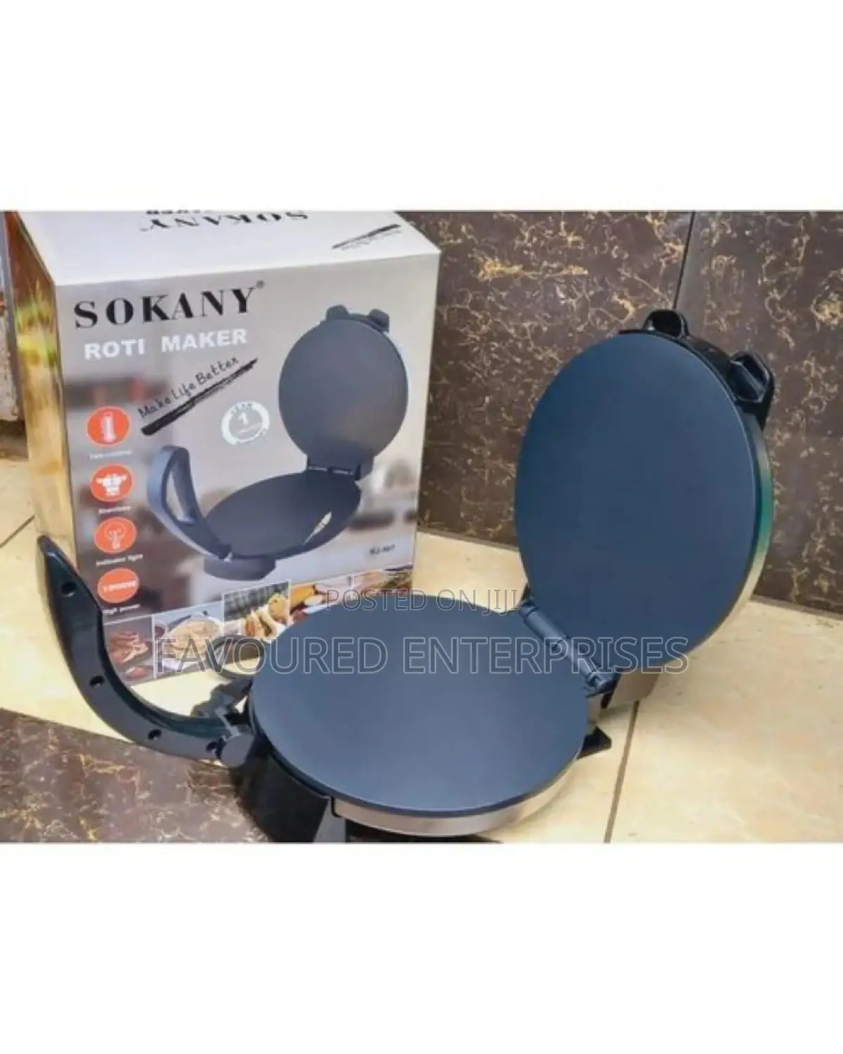 Sokany Modern Electric Chapati/Roti Maker