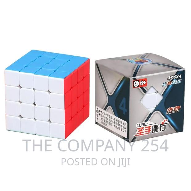Speed Cube 4x4 Legend Series Stickerless Magic Cube Rubic . - thumbnail 2