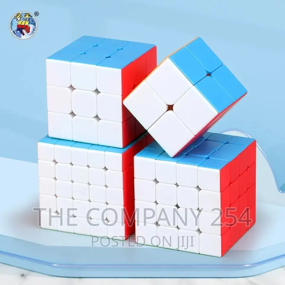 Speed Cube 4x4 Legend Series Stickerless Magic Cube Rubic .