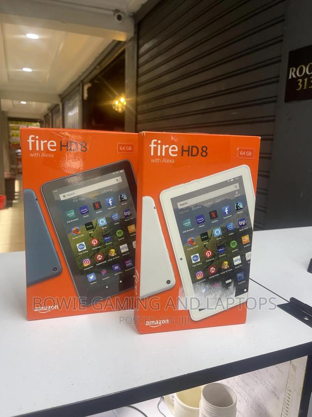 Amazon Fire HD 8 64 GB White - main view
