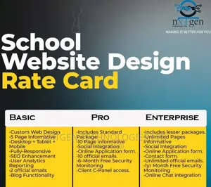 School Website Design