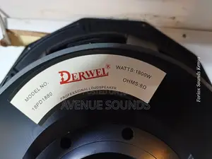 Derwell Pd1880 18inch Bass Speaker