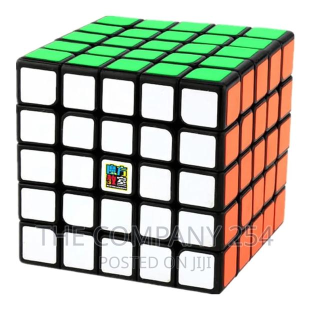 5x5 Magic Cube Stickerless Professional Speed Fidget Toys . - thumbnail 3