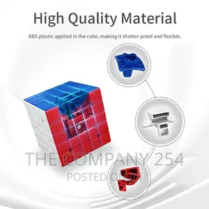 5x5 Magic Cube Stickerless Professional Speed Fidget Toys .