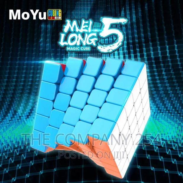 5x5 Magic Cube Stickerless Professional Speed Fidget Toys . - thumbnail 9