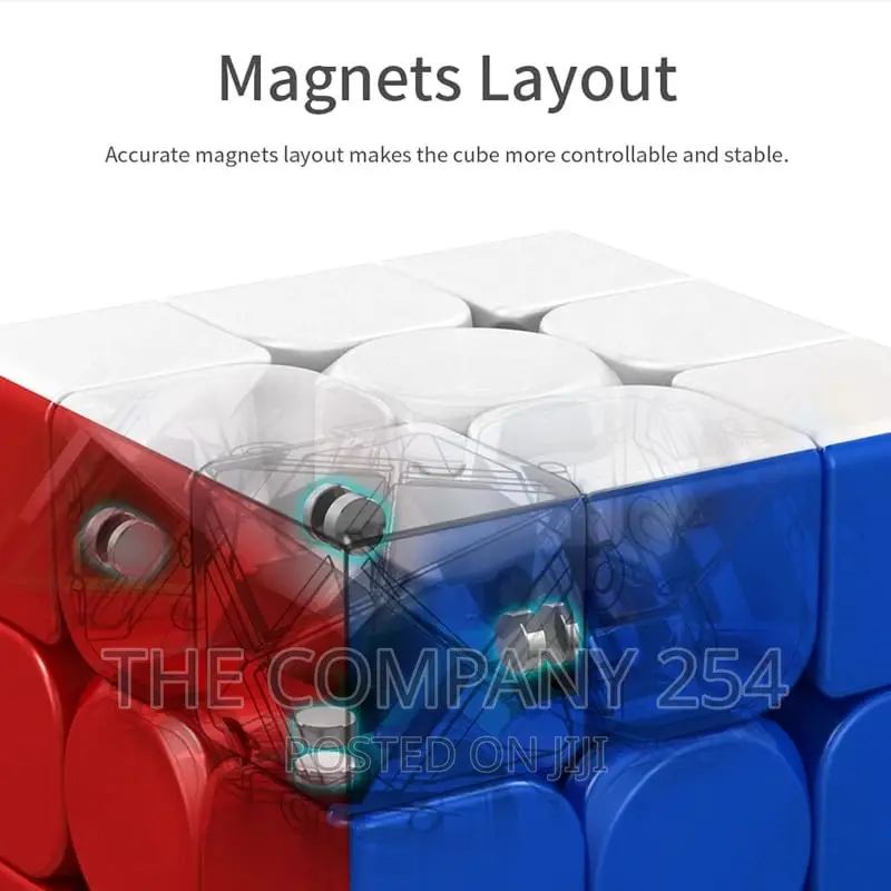 5x5 Magic Cube Stickerless Professional Speed Fidget Toys .