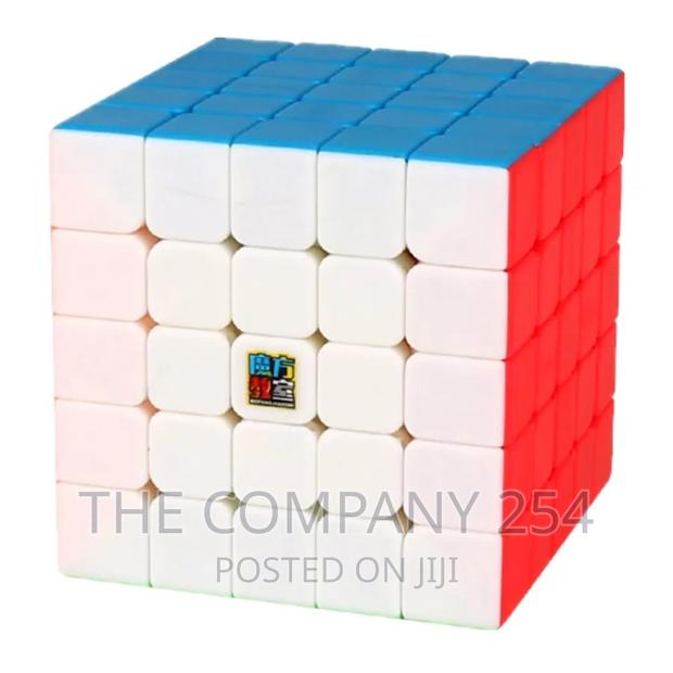 5x5 Magic Cube Stickerless Professional Speed Fidget Toys . - thumbnail 12