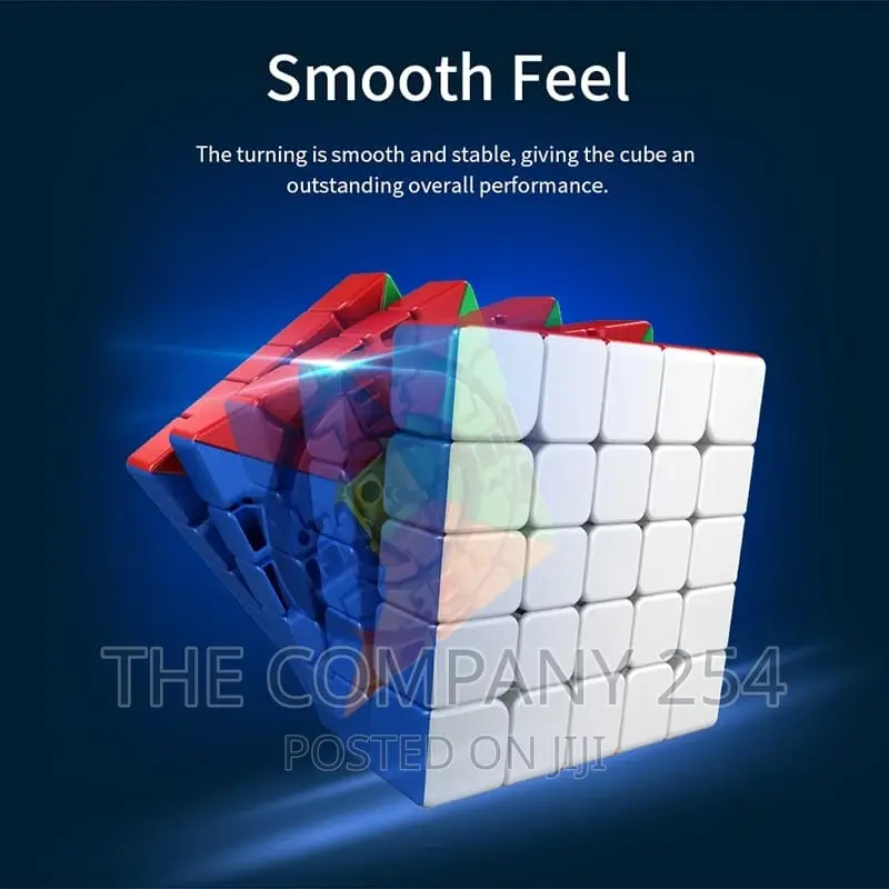 5x5 Magic Cube Stickerless Professional Speed Fidget Toys .