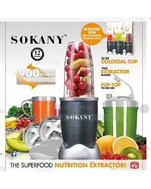 Sokany Quality Heavy Duty Nutri Blender