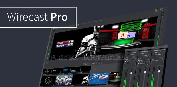 Wirecast Pro 2025 - main view