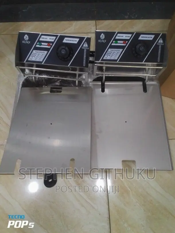 Chips Double Deep Fryer Commercial 12L in Nairobi Central Restaurant & Catering Equipment