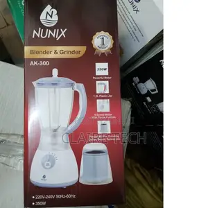 Nunix AK- 300 2 in 1 Blender With 1.5ltrs Jug and Grinder