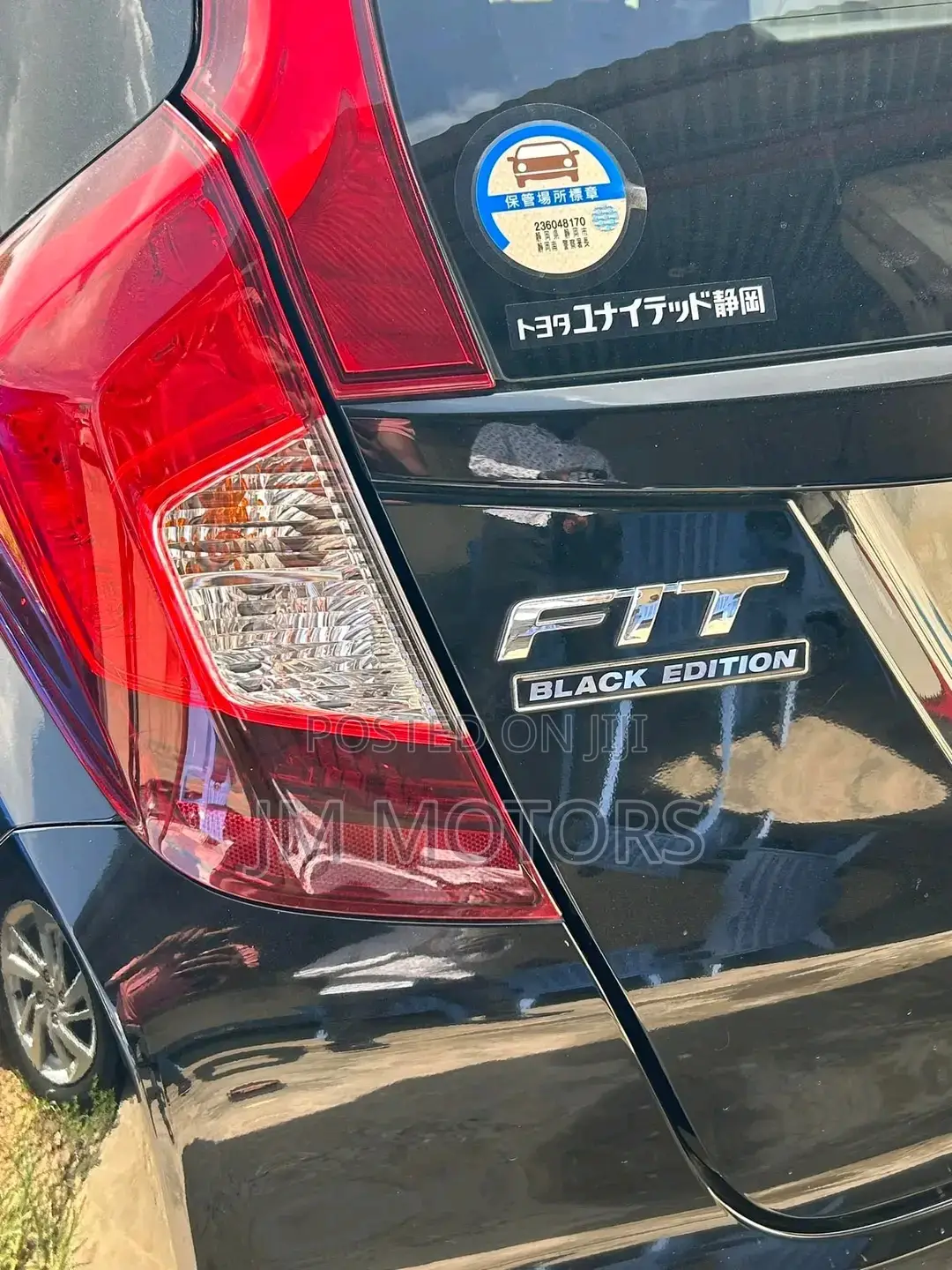 Honda Fit 2017 Black