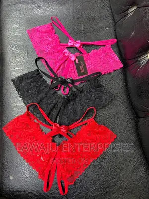 Flowered Open Thong