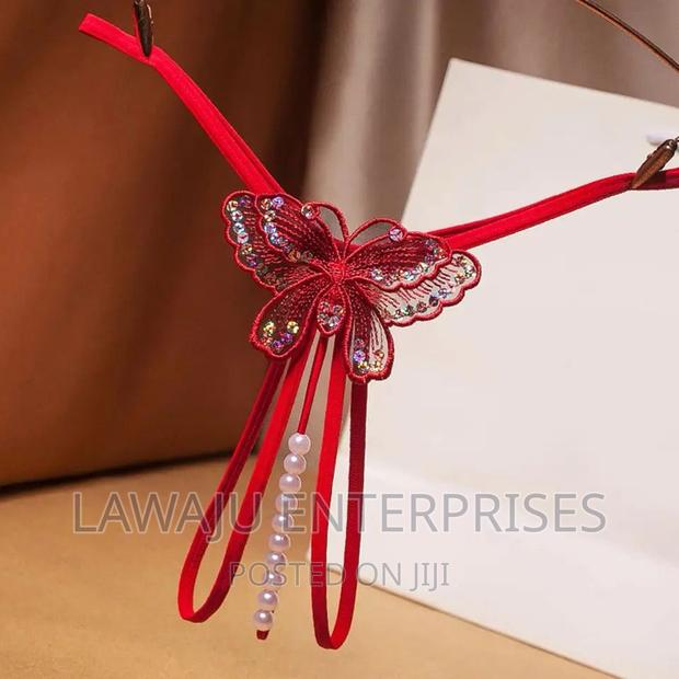 Shimmery Open Thong - main view