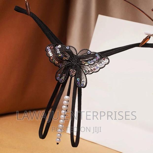 Shimmery Open Thong - thumbnail 3