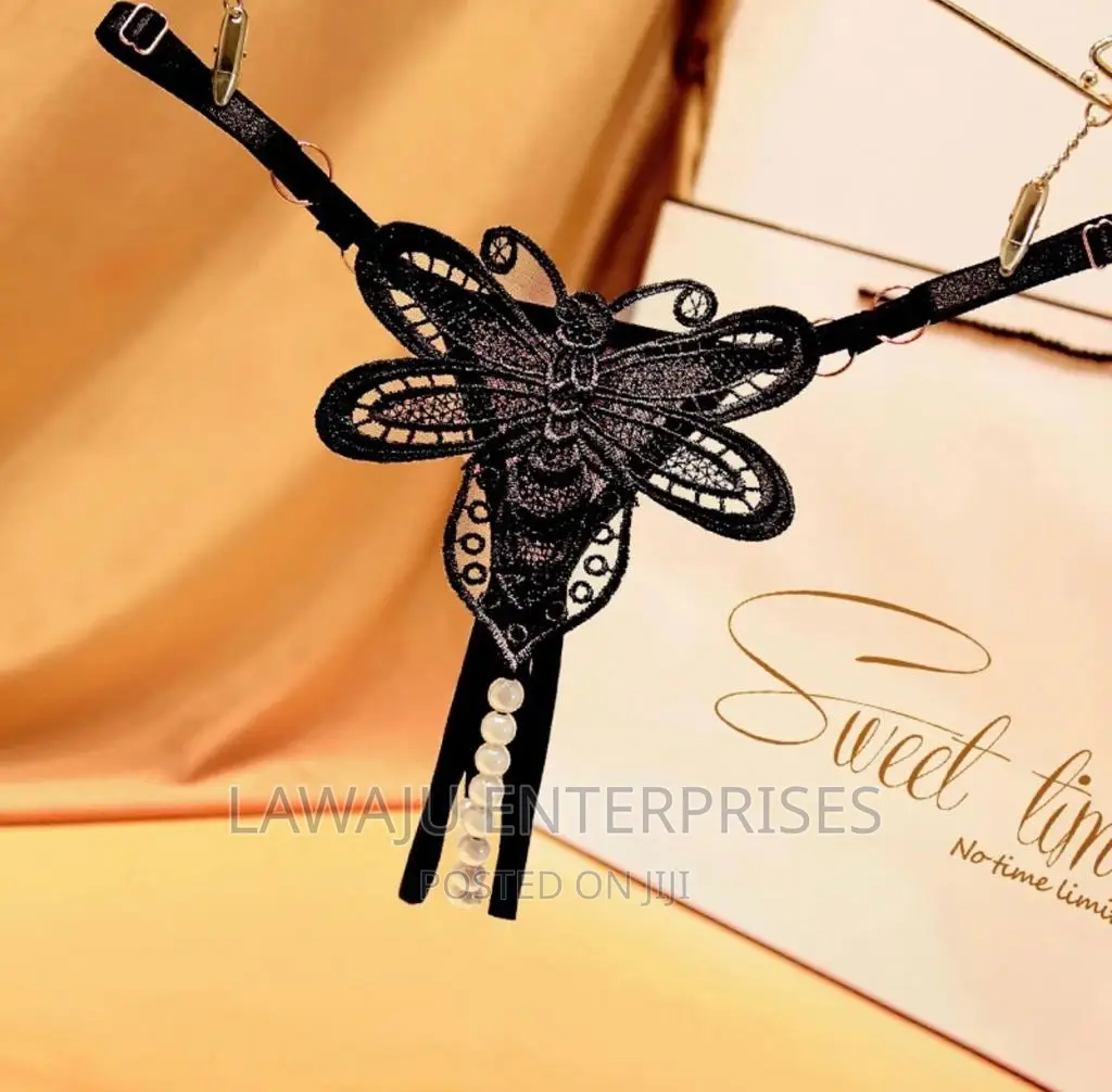 Butterfly Pearl Open Thong