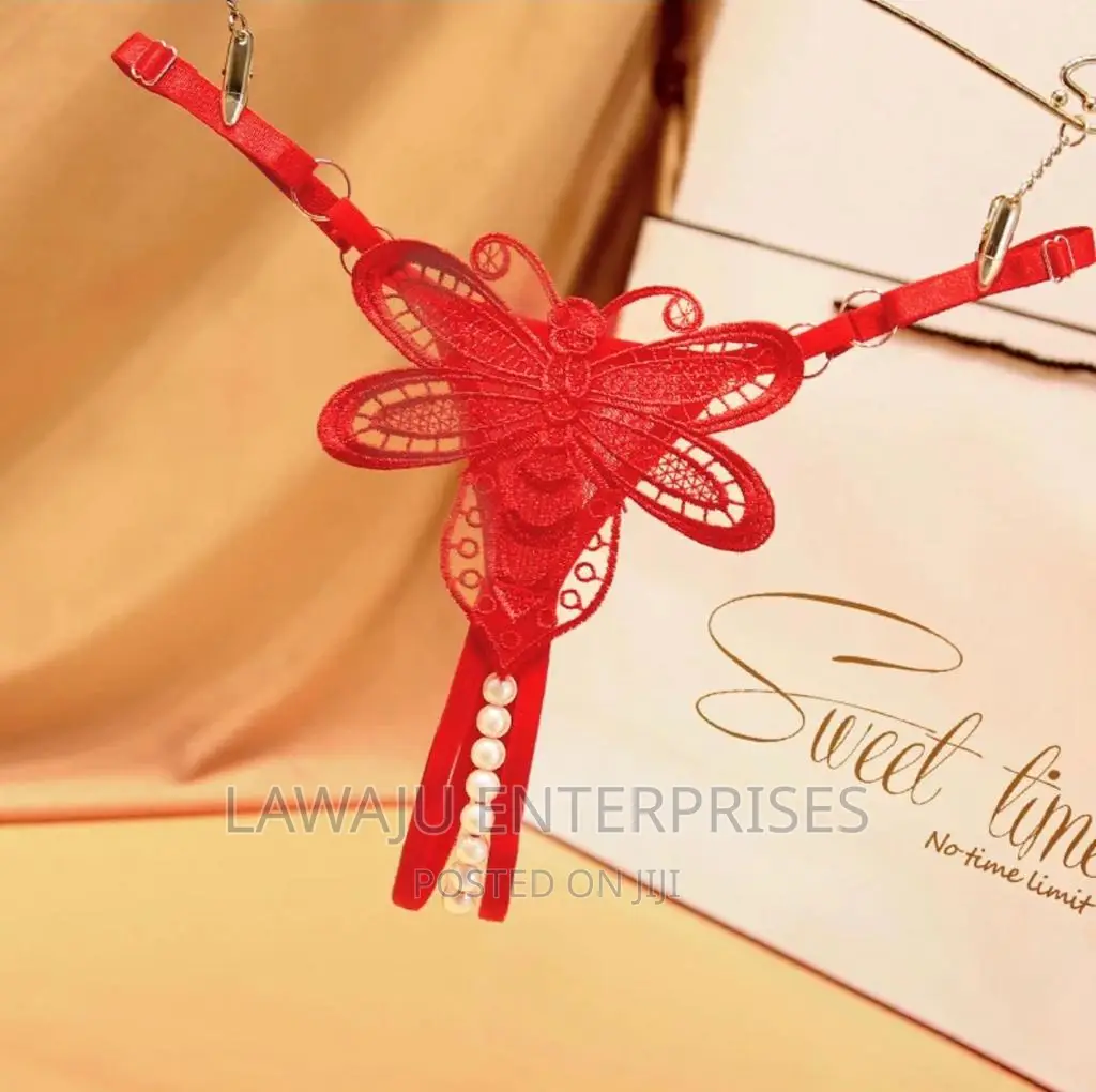Butterfly Pearl Open Thong