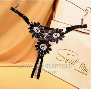 Sunflower Design Open Thong - thumbnail 2