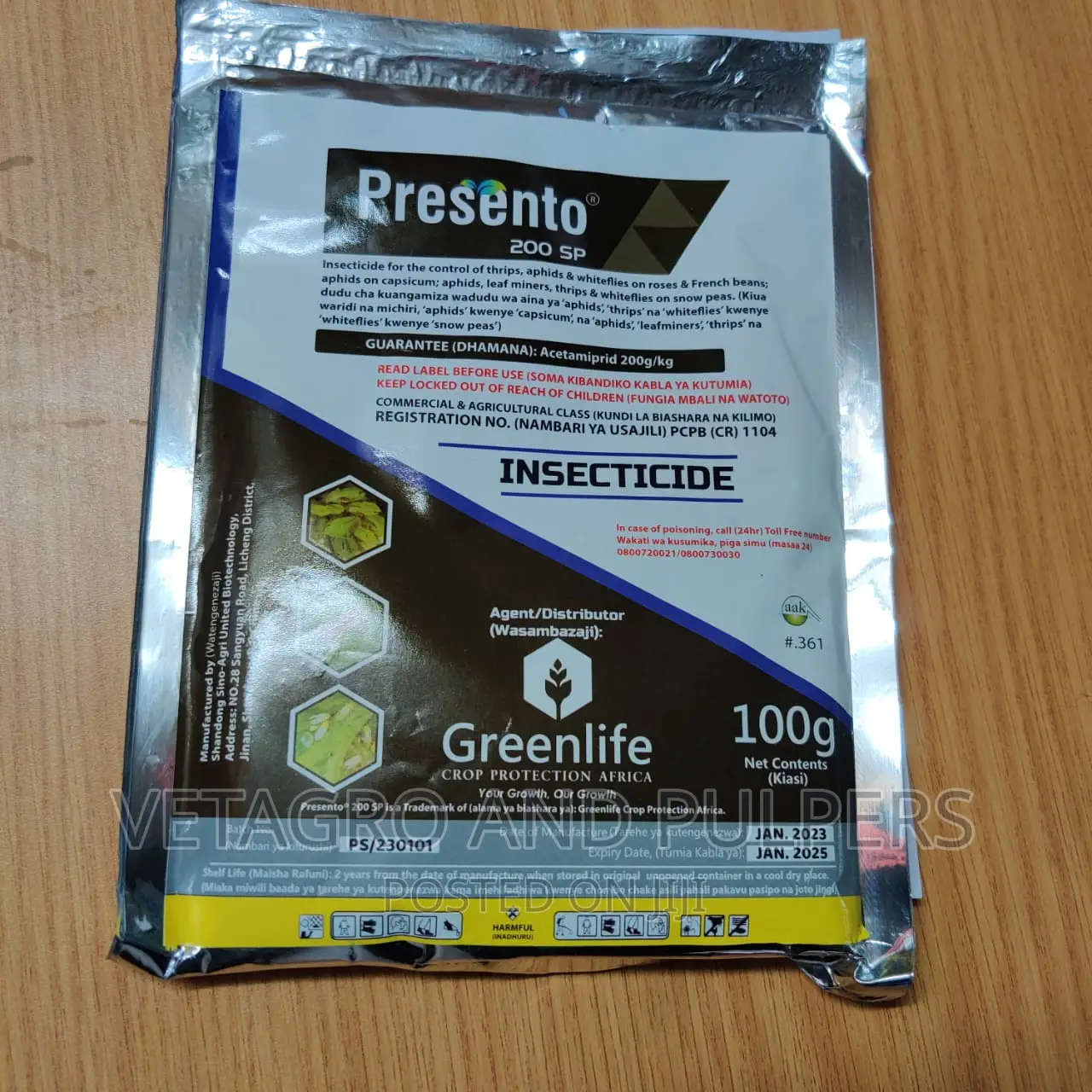 Greenlife Presento 200sp Insecticide