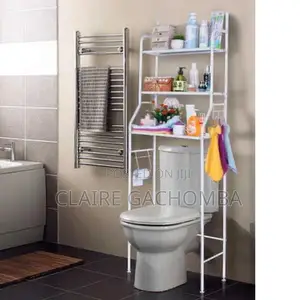 Washroom Rack Organizer (White)