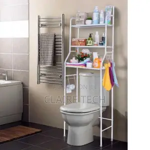 Washroom Rack Organizer (White)