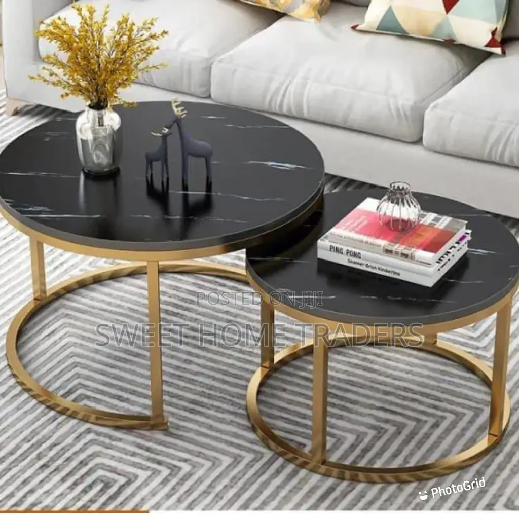 Nesting Nordic Luxury Coffee Table Set of 2