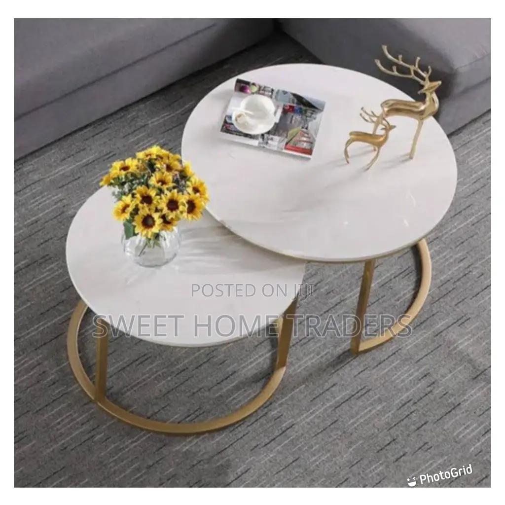 Nesting Nordic Luxury Coffee Table Set of Two