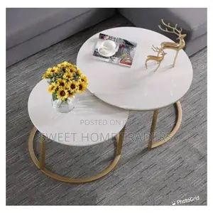 Nesting Nordic Luxury Coffee Table Set of Two