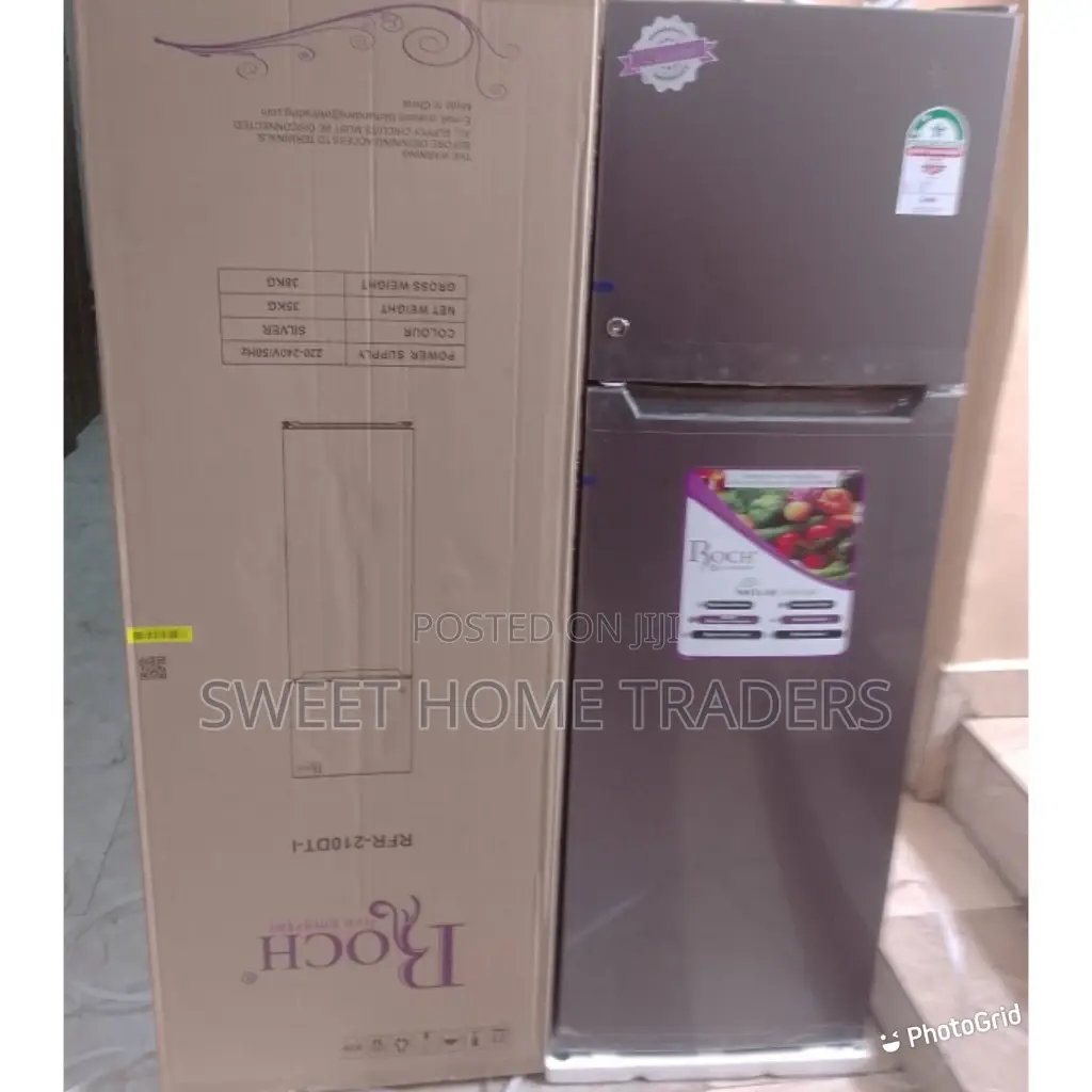 Roch 168 Litres 210dt Double Door Refrigerator