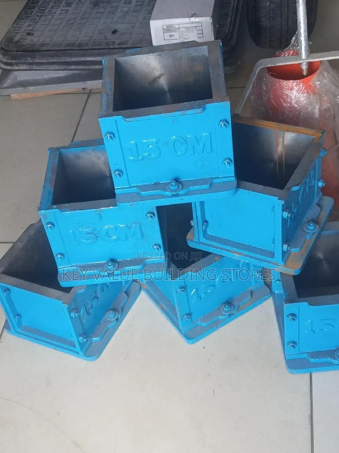 Cube Moulds for Concrete Testing.