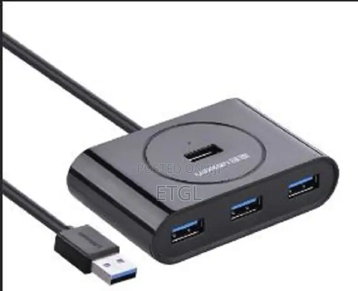 UGREEN USB-A 3.0 4-port Hub With USB-C USB-A 2-in-1 Interf