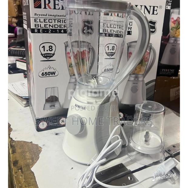 Rebune Unbreakable 2 in 1 Electric Blender With Grinder - main view