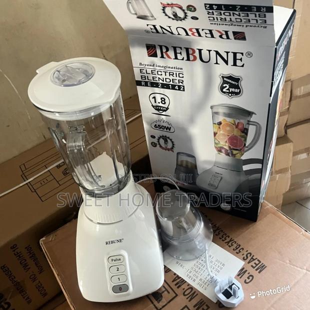 Rebune Unbreakable 2 in 1 Electric Blender - main view