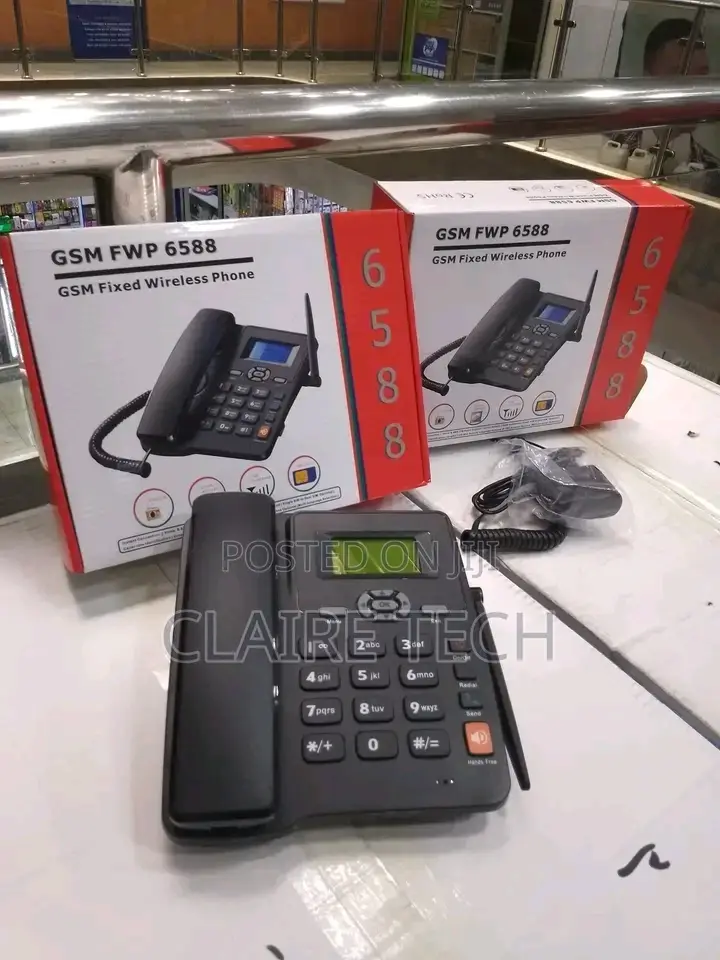 Rechargable GSM Landline Phone(GSM FWP 6588).