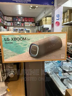 LG Xg7qbk Xboom Go Portable Waterproof Speaker