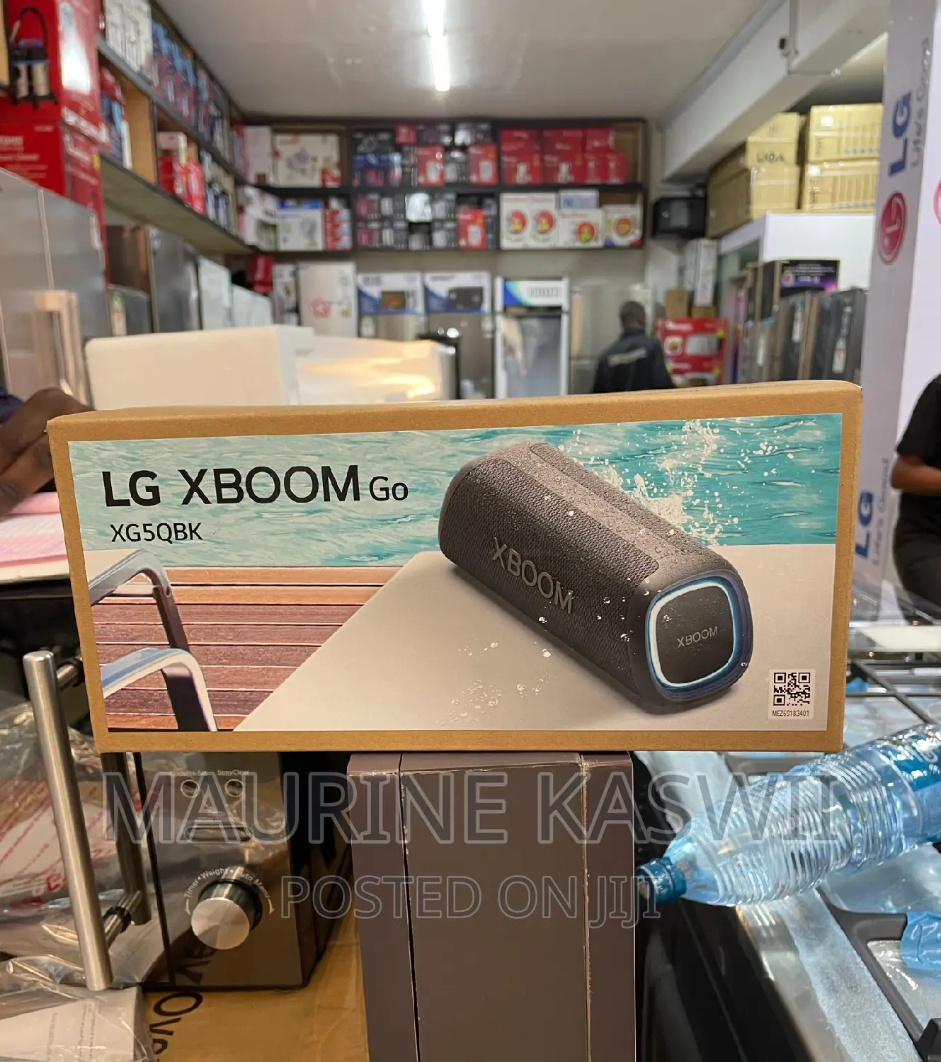 LG Xg5qbk Xboom Go Portable Waterproof Speaker