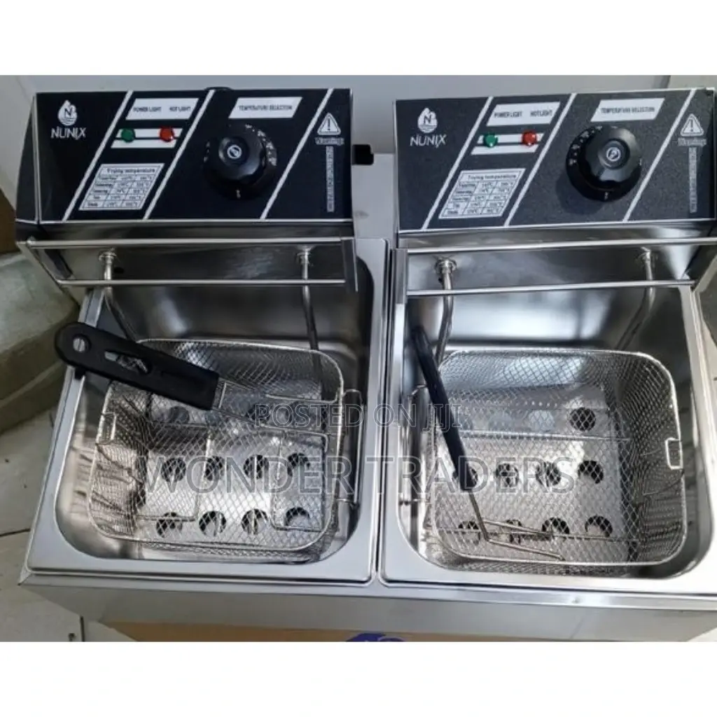 Fryer,Nunix Double Deep Fryer