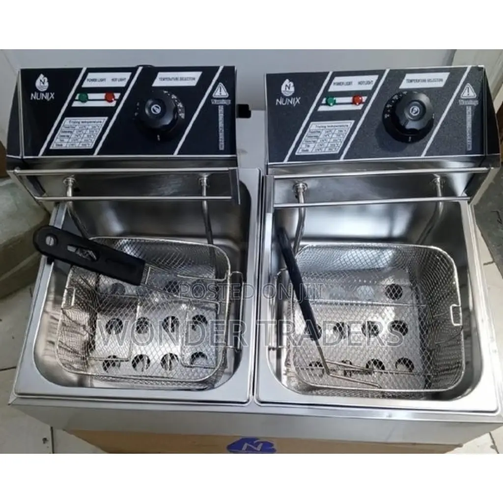 Fryer,Nunix Double Deep Fryer ,