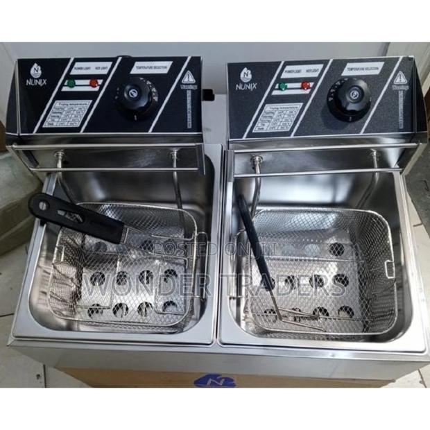Fryer,Nunix Double Deep Fryer ,