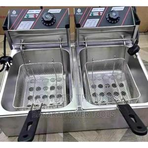Nunix Double Deep Fryer, - thumbnail 2