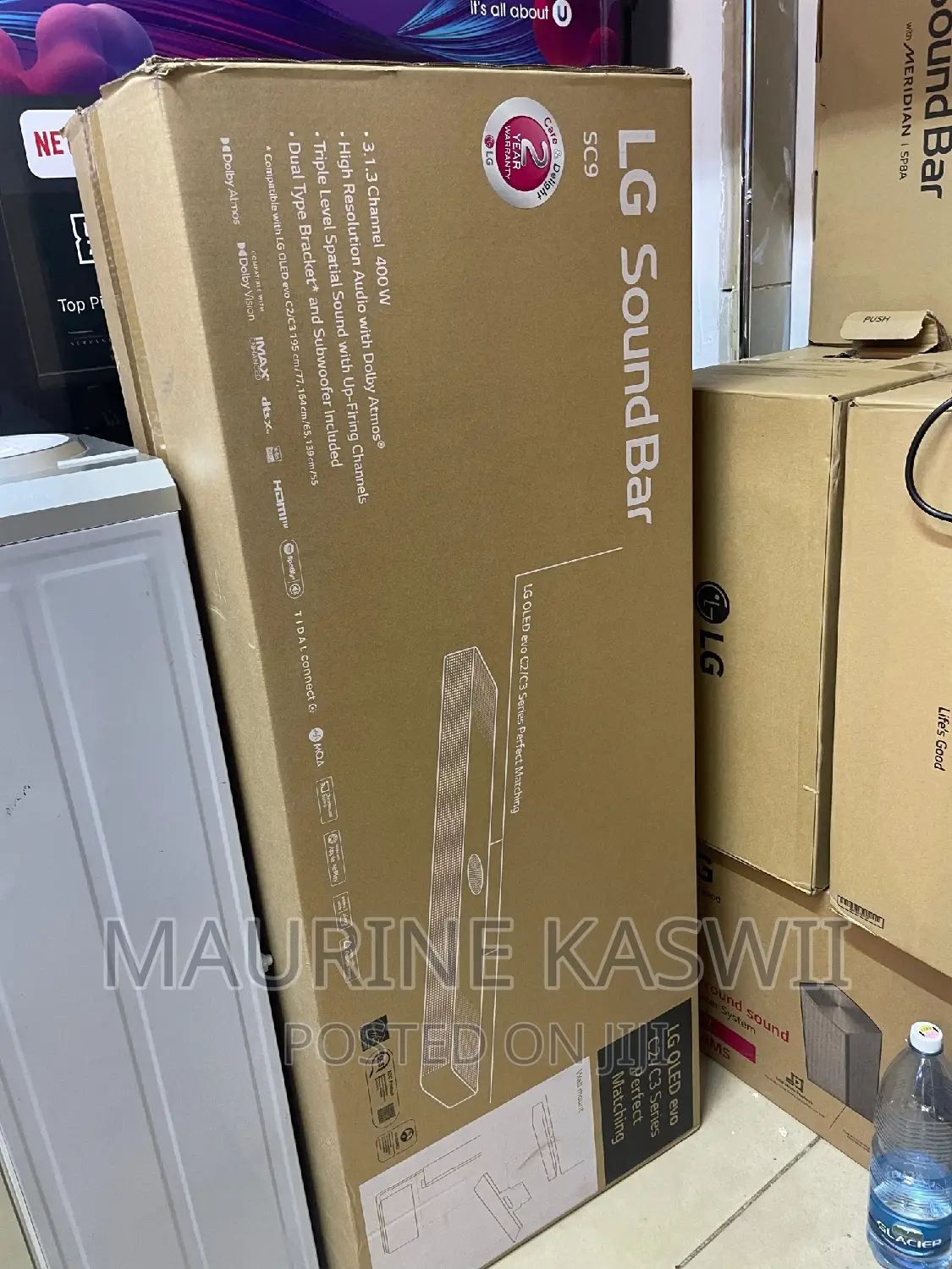 LG 3.1.3CH 400W SC9S Soundbar - Dolby Atmos