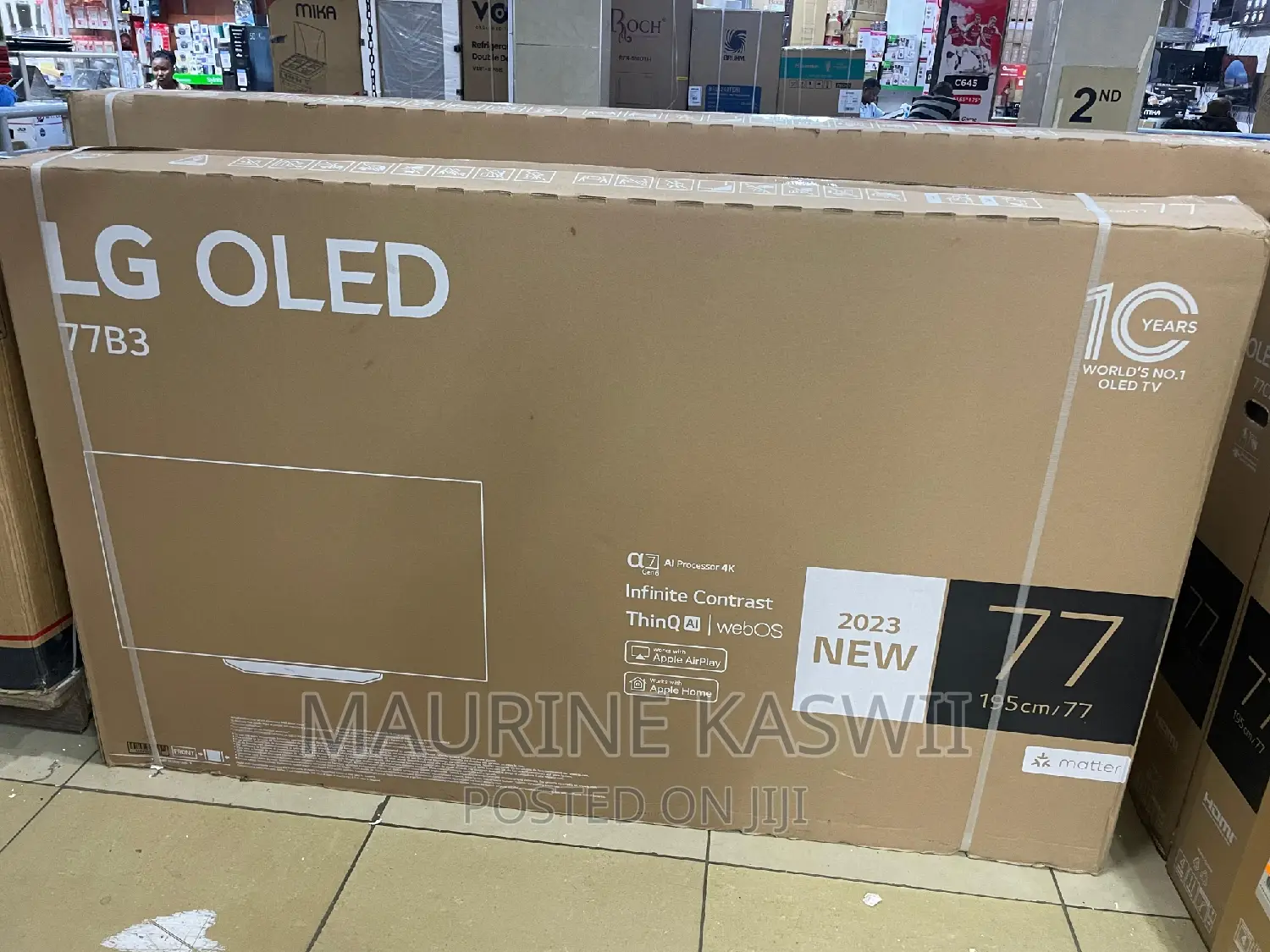 LG Oled B3 77 Inch Smart TV 2023