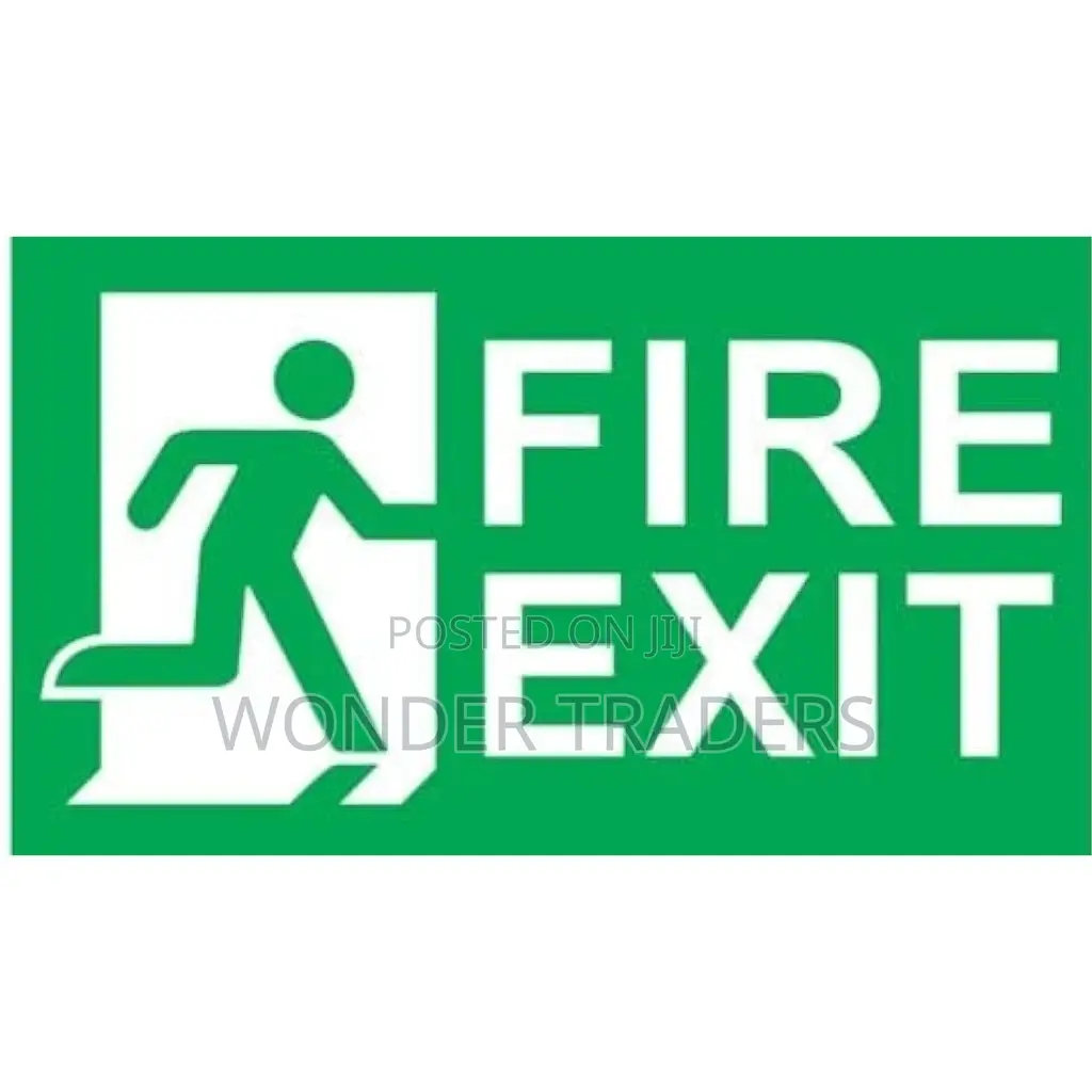 Exit Sign Safety Board